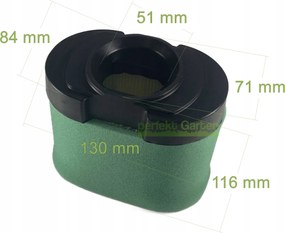 levegőszűrő Briggs &amp; Stratton Ariens 102-008 21544700 Gravely 21544800