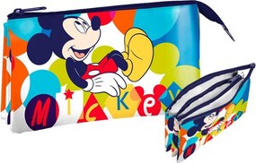 Disney Mickey Colors gyerek neszeszer, tolltartó 3 rekeszes