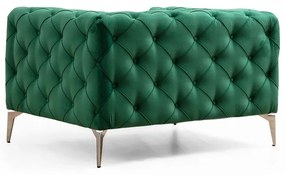 Zöld fotel Como – Artie