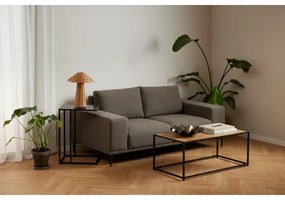 SARON dohányzóasztal tölgy/fekete