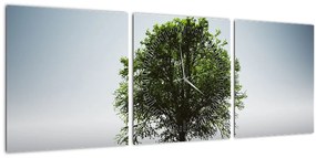 Kép - Magányos fa (órával) (90x30 cm)