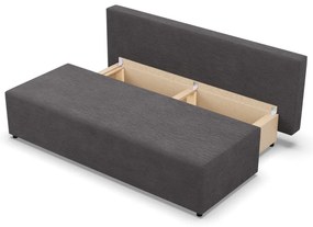 Nobu kanapé, kordbársony, szürke