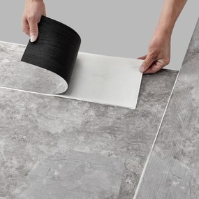 NEU.HOLZ Vinyl öntapadós padlóburkolat Vanola Slate Grey Oak 0,975m²