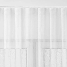 Fehér átlátszó függöny 280x300 cm Kresz – Homede