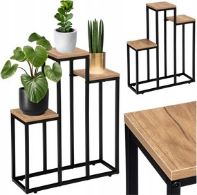 Fém loft virágágyás Agras Craft virágtartó állvány