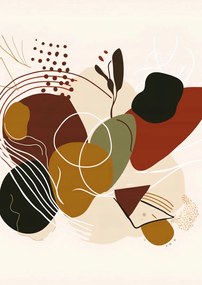 Poszter 64x90cm Organikus kitörés