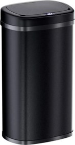 DEUS szenzoros hulladékgyűjtő, 58 literes, fekete Jurhan