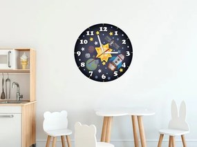 Gyerek óra Világűr 30x30cm ZD5363A_1OD