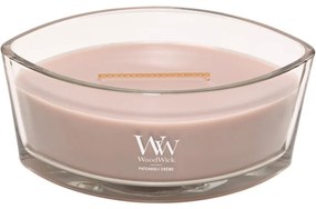 Woodwick Illatosító gyertya Patchouli Creme, 453 g