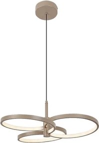 RÁBALUX 72400 ISIDORA Modern Led Függesztett Lámpa Grézs IP20