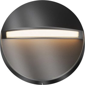MAYTONI O046SL-L3B3K MANE Kültéri Falba Építhető Lámpa Fekete LED