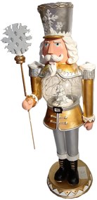 Nagy 50 Cm Karácsonyi Diótörő Figura Fából Magyar Huszár Több Színben Karácsony Led -l Tökéletes Ajándék Karácsonyra