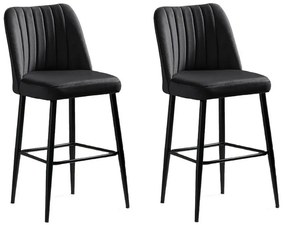 Vento Anthracite bárszék szett, 2 db, 2 db