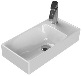 CeraStyle SHARP - JOBB CSAPLYUKAS - porcelán mosdókagyló - 50 x 25 cm