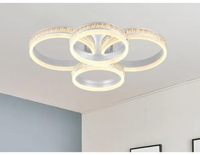 LED dimmelhető felületre szerelhető csillár LED/150W/230V 3000-6500K + távirányító