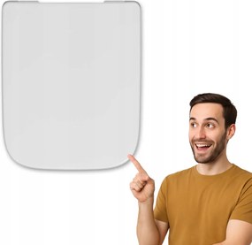 Keramag Renova WC-ülőke No. 1 Plan Téglalap Alakú Szabadon Ereszkedő 44x36