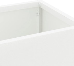 Esernyőtartó Fehér Fa Közepes Fehér Esernyőtartó Téglalap