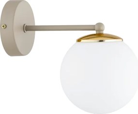 BRILAGI - Fali lĂĄmpa MILO ECRU 1xE27/60W/230V bĂ©zs/arany