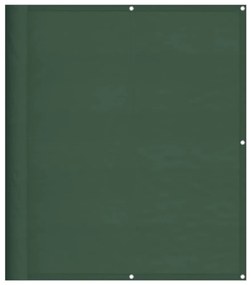sötétzöld 100% oxford poliészter erkélyparaván 120 x 800 cm