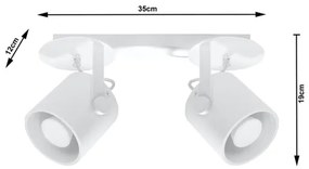 Spotlámpa LAROSA 2 2xGU10/40W/230V fehér