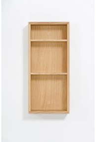 Slimline tölgyfa fürdőszobai fali polc - Wireworks