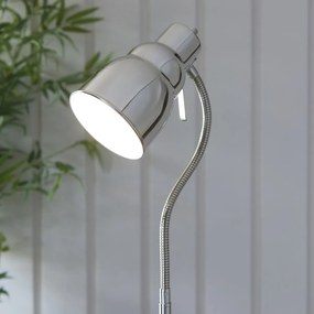 Endon modern állólámpa classic flexi nikkel end108127