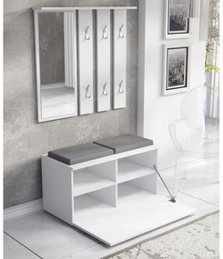 Eibar GB II NEW Előszobafal - fehér N