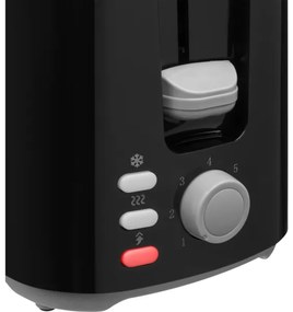 Sencor - Kenyérpirító két lyukkal 750W/230V fekete