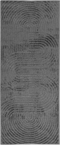 vidaXL Területszőnyegek PALMERAS Antracit 150 x 80 cm Poliészter