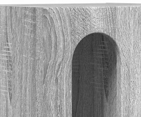 vidaXL Éjjeli asztal 2 pcs Szürke Sonoma 40 x 35 x 50 cm Faanyag