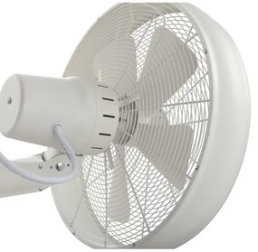 Lucci Air 213128EU - Fali ventilátor BREEZE 55W/230V fehér + távirányító