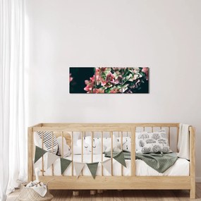 Kép - Hortenzia részlete (órával) (90x30 cm)