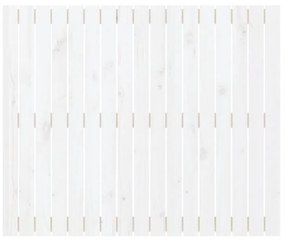 fehér tömör fenyőfa fali fejtámla 108x3x90 cm