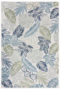 Zöld-kék kültéri-beltéri szőnyeg 160x230 cm Bella Leaf – Flair Rugs