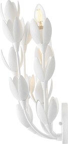 Quintiesse klasszikus fali lámpa flora fehér elsqn-flora-3w-wht