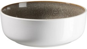 Mäser Lunaria Brown mély tányérkészlet, 18 cm, 4db