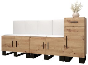 Előszobabútor Amanda 17 (artisan tölgy + fehér). 1086008