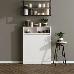 Összecsukható étkezőasztal Patara White