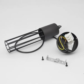 Csillár zsinóron MELODY 1xE27/15W/230V fekete