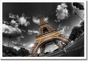 Poszterek keretben 60x40 Eiffel-torony