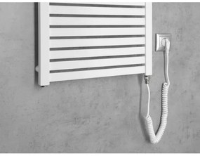 Aqualine - Fürdőszobai elektromos radiátor TONDI-E 500W/230V 133 cm fehér