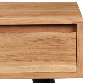 tömör akácfa íróasztal 118 x 45 x 76 cm