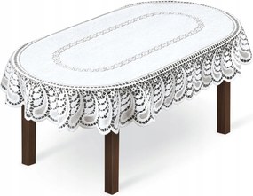 Mg Abrosz Jacquard 255061 ovális Fehér 130x180cm Ovális Ár