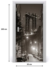Ajtó méretű poszter Manhattan New York City 85x205 cm