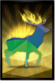 Poszterek keretben 40x60 Felszarvazott modern grafika