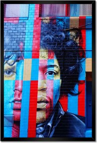 Poszterek keretben 40x60 Graffiti Utcaművészet