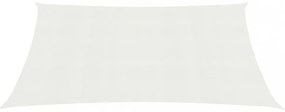 fehér HDPE napvitorla 160 g/m² 4 x 7 m
