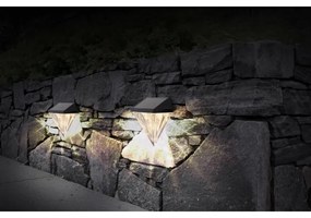 Globo 36430-2 - KÉSZLET 2x LED Napelemes fali lámpa SOLAR LED/0,5W/3V IP44