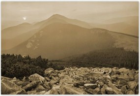 Poszterek 200x135 Hegyi táj Tájkép