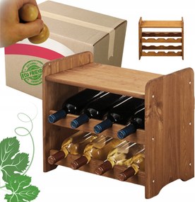 Bortartó állvány bortartó polc borosüveg palack alkoholos szekrény 8cipő